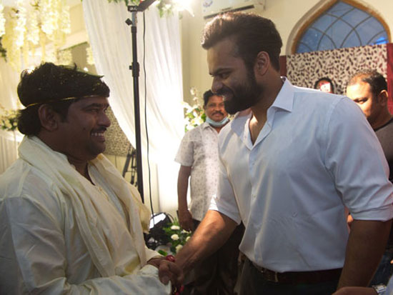 Supreme Hero Sai Dharam Tej At PRO Eluru Srinu Wedding